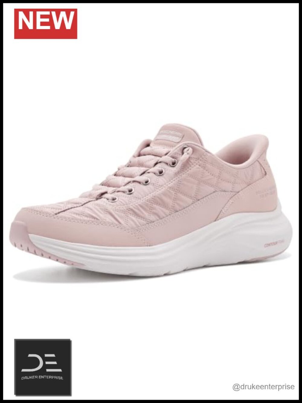 Skechers Hands Free Slip-ins Contour Foam Cozy Fit Sneakers